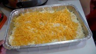 My Christmas Cheesy Hash-brown Casserole  "Make A