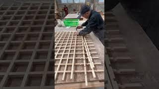 Solid wood lattice Chinese style Antique doors and windows New Chinese lattice windows