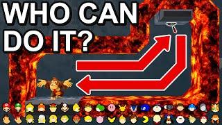 Who Can Activate The Switch In The Lava Tunnel ? - Super Smash Bros. Ultimate
