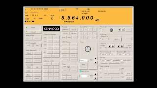 Kenwood 590S + ARCP 590 to scan HF Air Comms - W1AEX