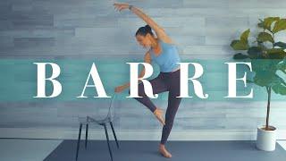 Barre Workout for Beginners & Seniors // Tighten & Tone with Standing Abs & Stretches!