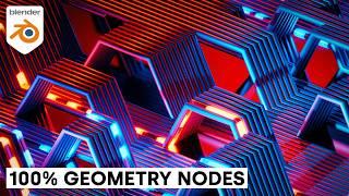 Making Crazy Structures with Geometry Nodes in Blender (the easy way)