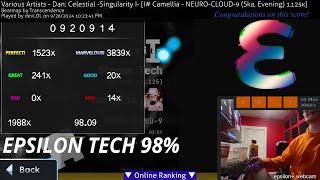 NEURO-CLOUD-9 1.125x 98% (EPSILON??) (osu!mania 4k)