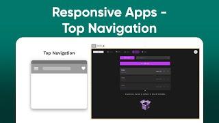 Adalo 2.0 | New Top Navigation Bar Component | Adalo: Build Custom Apps without Code