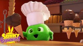 SUNNY BUNNIES - HOPPER'S CHOCOLATE ICE CREAM | Season 7 | Cartoons for Kids