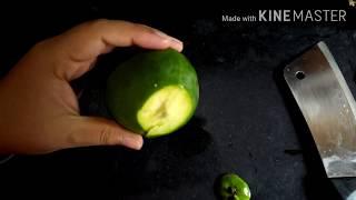 Aam panna recipe || kancha aam pora juice || green mango juice