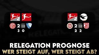 Relegation Prognose | Düsseldorf - Bochum | Wiesbaden - Regensburg | Tipps & Vorschau Rückspiele