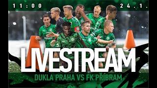 ŽIVĚ | Přípravný zápas: FK DUKLA Praha - FK PŘÍBRAM