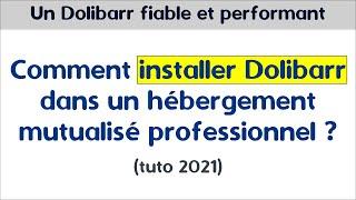 Comment installer Dolibarr dans un hébergement mutualisé OVH ?