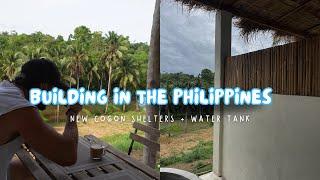 Building in the Philippines: New Shelters, Water Tank Progress & Room Sneak Peek! 