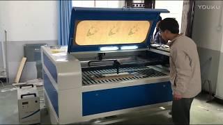 Plywood laser cutting machine 1390, wood laser cutter 100W