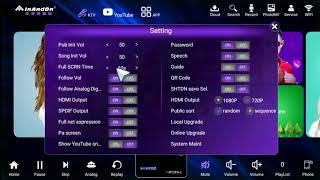 Inandon Karoake 音王点歌机 Initial Set Up