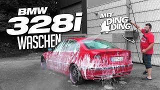 BMW 328i E46 | Autowäsche mit DingDing in der Waschanlage| 83metoo