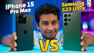 Camera Comparison - iPhone 15 Pro Max vs Samsung S23 Ultra