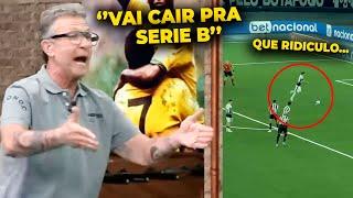 OLHA A REAÇÃO DO NETO APÓS DERROTA DO CORINTHIANS! UM ABSURDO ESSE PENALTI.