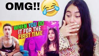 When you do it for First Time | Harsh Beniwal | Illumi Girl Reaction