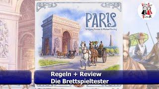 Paris von Wolfgang Kramer und Michael Kiesling - Regeln + Review - Brettspiel - Die Brettspieltester