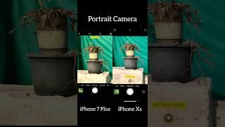 iPhone Xs vs 7 Plus Portrait Camera Comparison | iPhone Xs Camera Test | 7 Plus Camera Test #viral