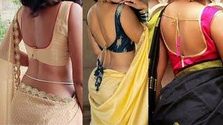 Saree Wearing Model || Saree Draping Model || Cute Model In Saree || Saree Wearing Style - Part 3