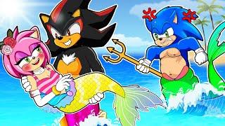 MERMAID Story: Amy Betrayed Sonic And Fall In Love With Shadow! | Sonic The Hedgehog 2 Animation