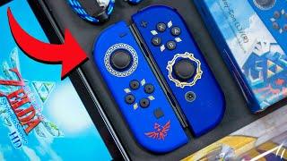 The Legend of Zelda: Skyward Sword HD Special Edition Joy-Con UP CLOSE LOOK!  | Raymond Strazdas