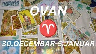 OVAN  Vreme je da  priznate svoja osećanja ️ 30.DECEMBAR-5.JANUAR TAROT