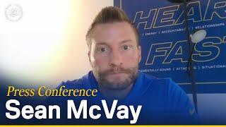 Sean McVay Discusses Injury Updates & Getting Rams Ready For Wild Card Matchup vs. Vikings