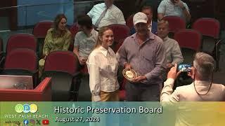 Historic Preservation Board | August 27, 2024