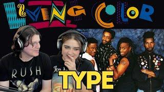 THIS MUSIC VIDEO IS STRONG! | LIVING COLOUR - Type | FIRST TIME COUPLE REACTION