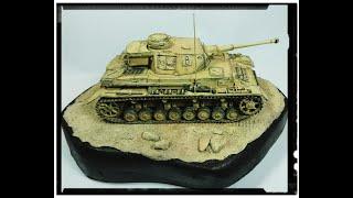 Panzer IV  Ausf. F2 (G) /  1/35  / Bemalung und Verwitterung ( painting and weathering )