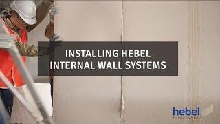 Installing Hebel Internal Wall Systems in high rise apartments