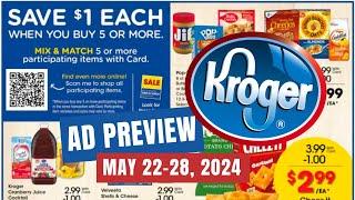 *MORE MEGA?* Kroger *AD PREVIEW* for 5/22-5/28 | Mega Sale, 5x Weekly Digitals, & MORE