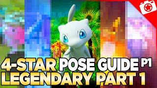 Legendary Pokemon (Part 1) 4-Star Pose & Request Guide | New Pokemon Snap