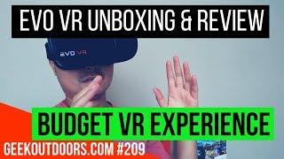 EVO VR Review - Budget VR Experience | Virtual Reality Geekoutdoors.com EP209