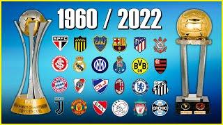 ALL WORLD CHAMPIONS CLUBS ● 1960 - 2022