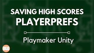 Playmaker: Saving Highscore with PlayerPrefs in Unity