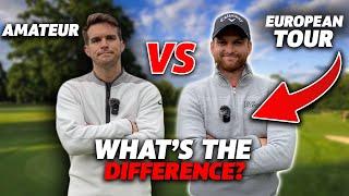 SCRATCH MATCH VS EUROPEAN TOUR WINNER!