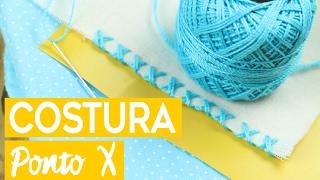 DIY | Ponto X: Costura à mão fácil | Do Sofá