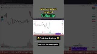 Volume based strategy | Volume kya Hai | Volume strategy #Volume #stockmarket #ipl #viral #shorts