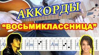 Восьмиклассница Аккорды Виктор Цой группа Кино Разбор песни на гитаре Бой Текст
