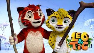 Leo and Tig  Christmas Winners  Funny Family Good Animated Cartoon for Kids