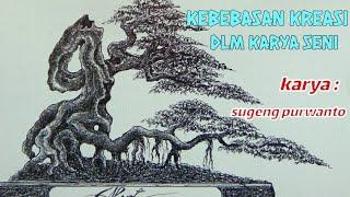 inspirasi sketsa bonsai 2022