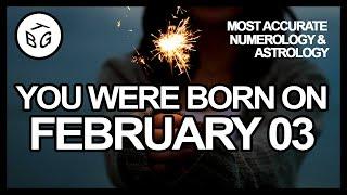 Born On February 03 - Astrology Numerology Tarot