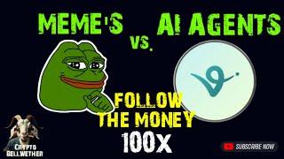 Best 100X Altcoins to buy 2025 - Compare PEPE, FLOKI, BRETT to VIRTUALS, Ai16z, AIXBT etc #aiagents