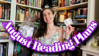 Choosing my August TBR! | Ambitious Reading Plans - big books, horror, middle grade and more!