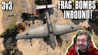 FRAG BOMBS INBOUND! - 3v3 - Company of Heroes 3