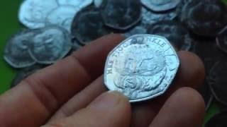 MRS. TIGGY WINKLE 50 pence coin