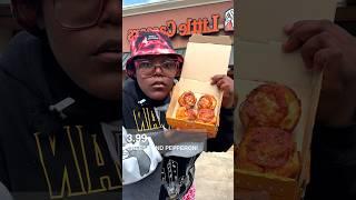 Little Caesars New Crazy Puffs Pizza HONEST FOOD REVIEW +authentic Hack