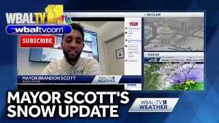 Mayor Scott updates city's response to snow