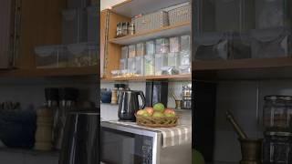 Small Kitchen Organization #kitchenorganization #kitchentips #indiankitchen #pantryorganizing